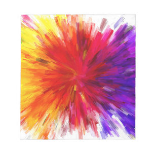 Explosion of Color Notepad