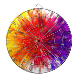 Explosion of Colour Dartboard