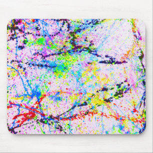 Explosion of colours mouse pad
