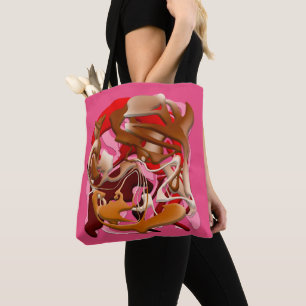 Explosion of Frozen Flavors Tote Bag