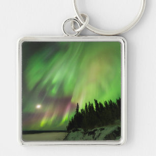 Explosive Aurora Key Ring
