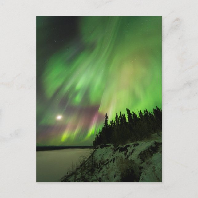 Explosive Aurora Postcard (Front)