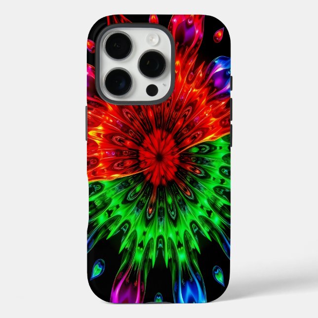 explosive burst of stained Case-Mate iPhone case (Back)