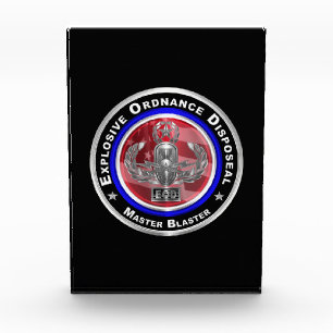 Explosive Ordnance Disposal (EOD) Master Blaster Photo Block
