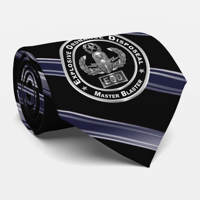 Explosive Ordnance Disposal (EOD)   Tie (Rolled)