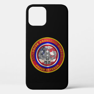 Explosive Ordnance Disposal (EOD) Veteran iPhone 12 Case