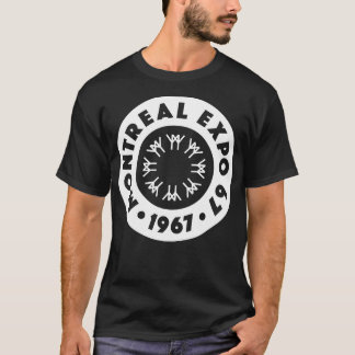 Expo 67 Montreal Worlds Fair Circle White T-Shirt