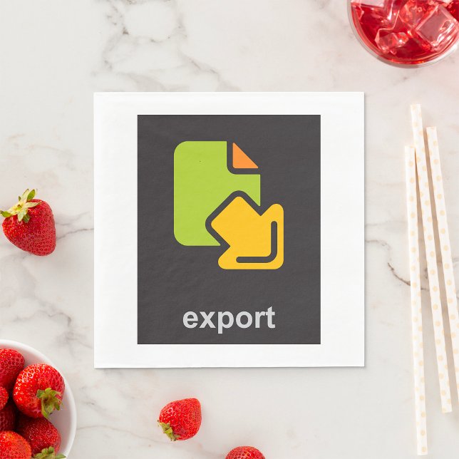 Export Icon Napkin (Creator Uploaded)