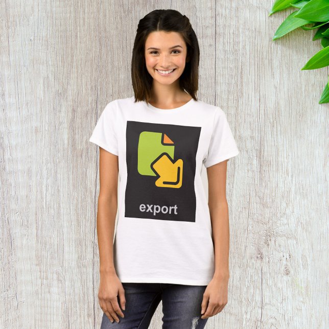 Export Icon T-Shirt (Creator Uploaded)
