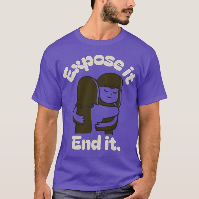 Expose It End It Mental Health T-Shirt (Front)