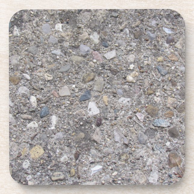 Exposed Aggregate (printed, not made of concrete) Coaster (Front)