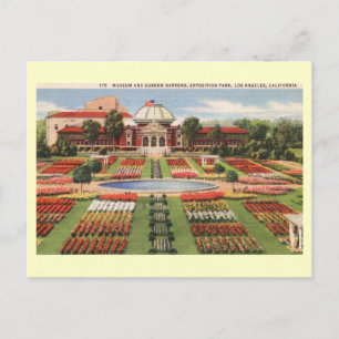 Exposition Park, Los Angeles, California Vintage Postcard