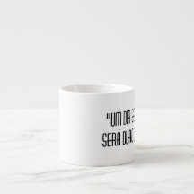 Express cup with phrase
