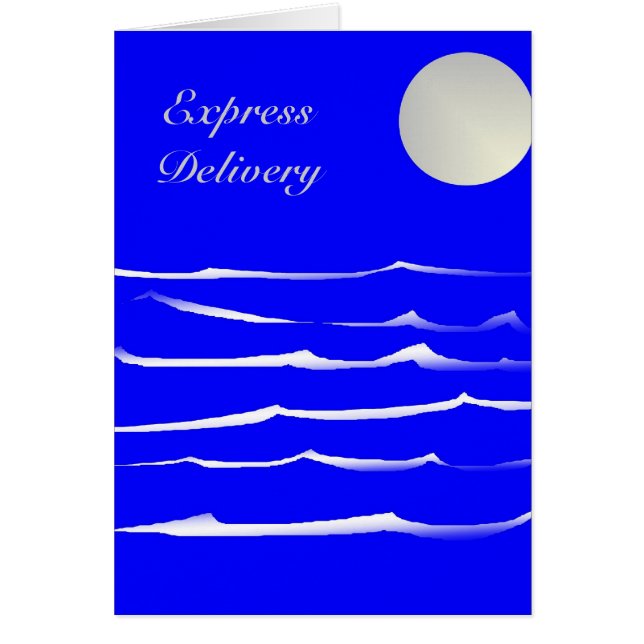 Express Delivery - Moonlight Night (Front)