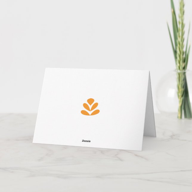 Express Gratitude with Personalised  Card (Back)