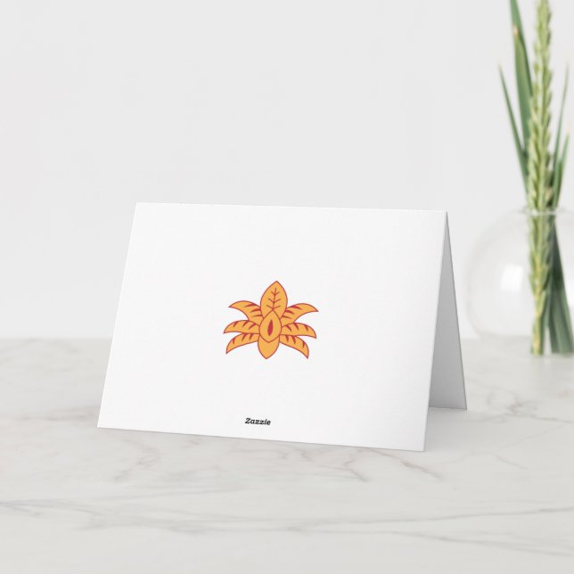 Express Gratitude with Personalised  Card (Back)