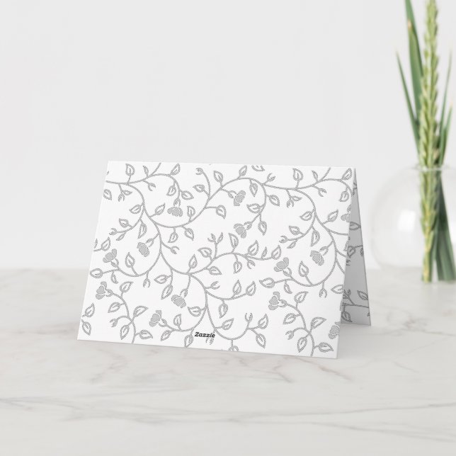 Express Gratitude with Personalised  Card (Back)