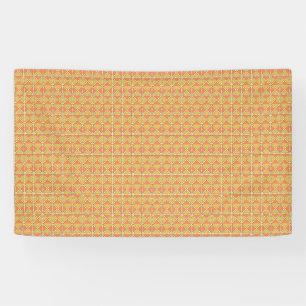 Express your Style with Vibrant Orange and Yellow Banner