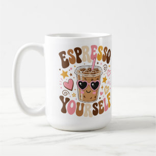 express yourself coffee mug