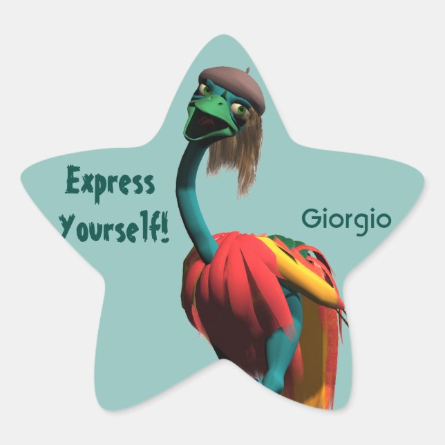 Express Yourself Stickers (Front)
