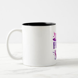 Express Yourself - Wake Pray Slay - Pink Two-Tone Coffee Mug