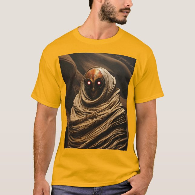 "Express Yourself with Aline’s Unique Tees" T-Shirt (Front)