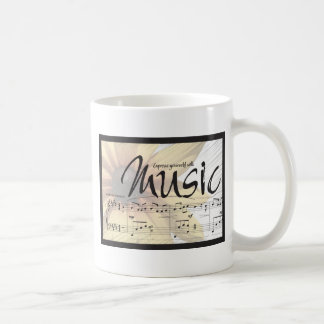 Express Yourself with Music Mug