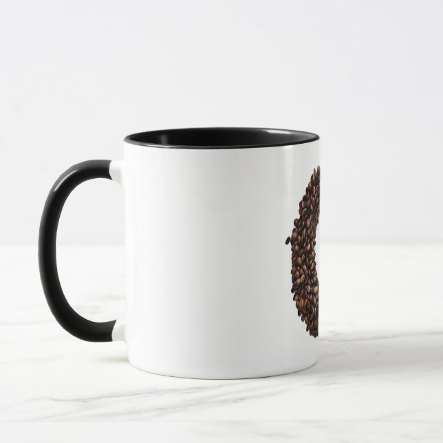 Expressing coffee bean C in a cup (Left)