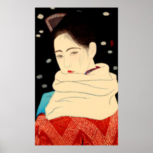 Expression of Eyes Asai Kiyoshi 1930 Poster