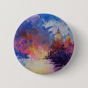 Expression of Venice Button Badge