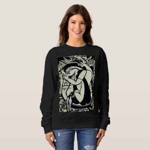 Expressionist Bathing Muse Sweatshirt