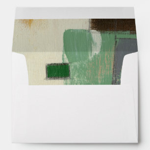 Expressionist Painting with Heavy Brush Strokes Envelope
