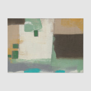 Expressionist Painting with Heavy Brush Strokes Tissue Paper