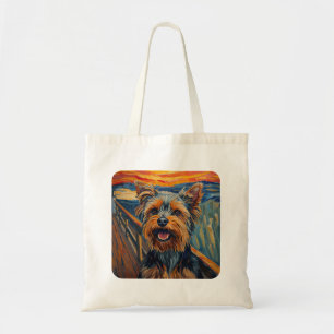 Expressionist Painting Yorkshire Terrier / Yorkie Tote Bag