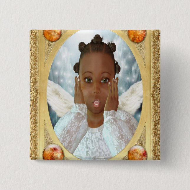 Expressions # 2 15 cm square badge (Front)