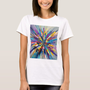 Expressive abstract art design wall decor poster T-Shirt