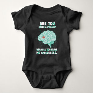 Expressive Aphasia Psychology Language Handicap Baby Bodysuit