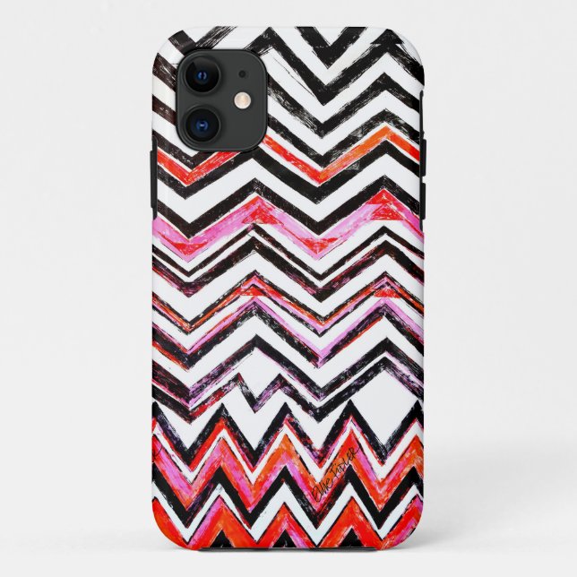 Expressive Chevron Case-Mate iPhone Case (Back)