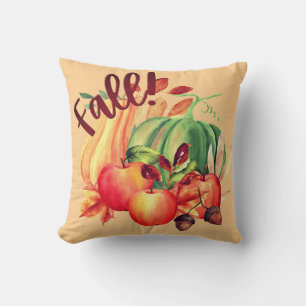 Expressive Colors of Fall Pillow