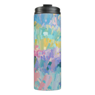 Expressive Colourful Foliage Thermal Tumbler