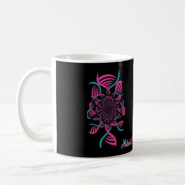 Expressive DNA Coffee Mug (Left)