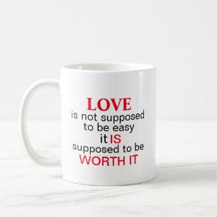 Expressive Mugs Love is..