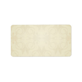 Expressive Pink Rose Valentine gift Label