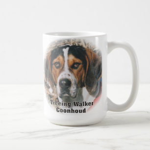 Expressive Treeing Walker Coonhound Mug