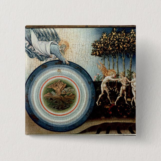 Expulsion from Paradise 15 Cm Square Badge (Front)