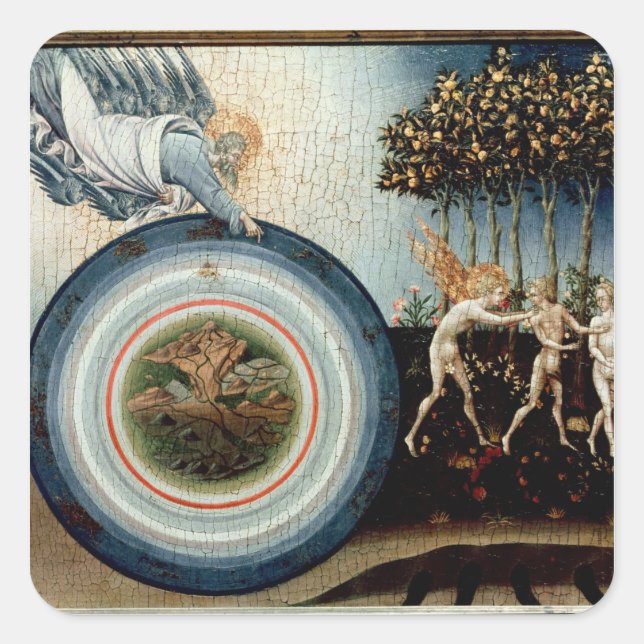 Expulsion from Paradise Square Sticker (Front)