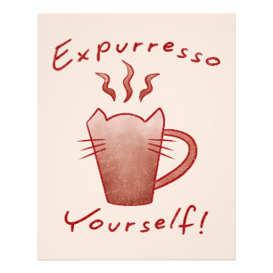 Expurresso Yourself Cats And Coffee Photo Print