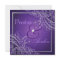 Exquisite Baroque Purple Scroll  Invitation