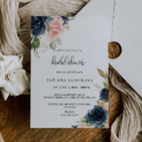 Exquisite Fall Floral Bridal Shower