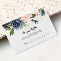 Exquisite Fall Floral  Diaper Raffle